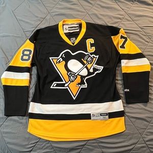 Sidney Crosby Reebok Pittsburgh Penguins Jersey sz M